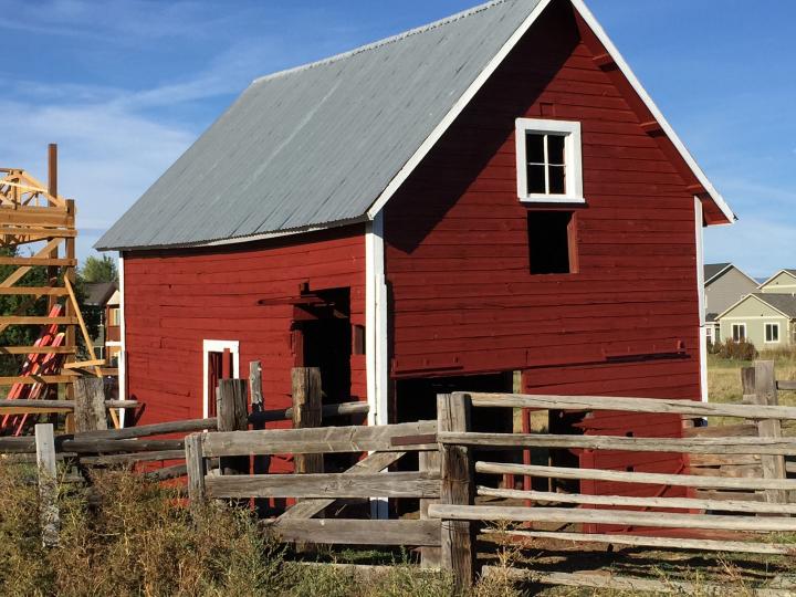 New exterior paint. Exterior Painting for farm buildings