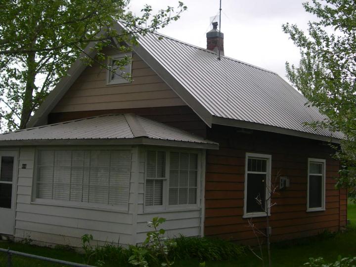 New tuf-rib metal roof in Willow Creek MT tuf-rib metal roof harmon enterprises construction
