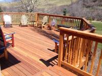 New redwood deck