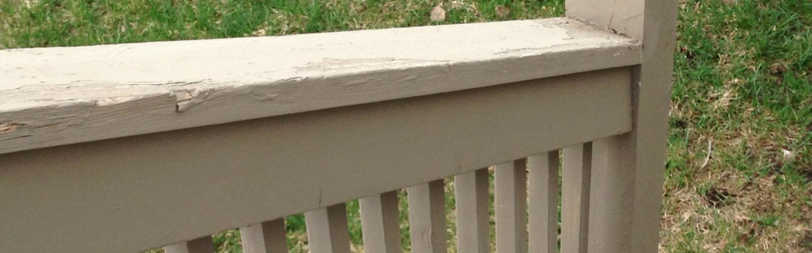 Existing railing