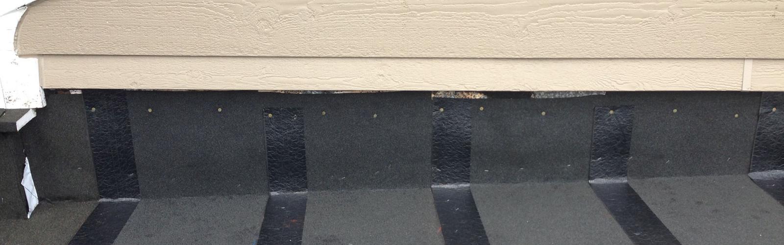 roof dry in underlayment titanium ice and water