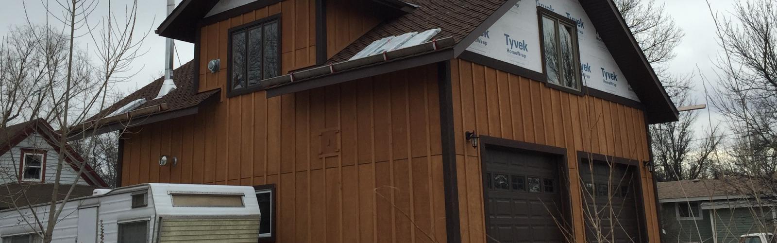 cedar siding and roof