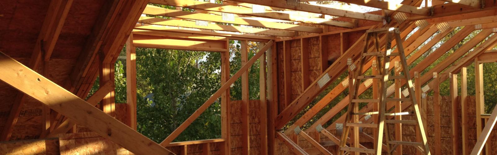 Interior framing second story