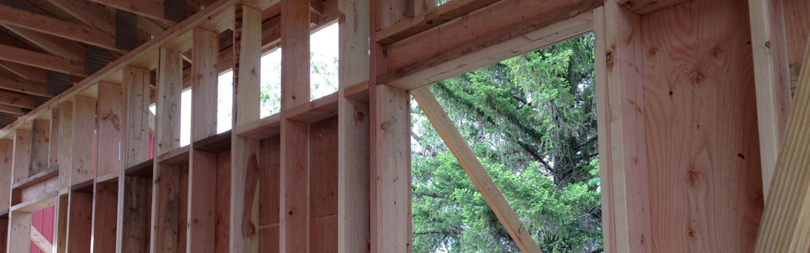 rough framing sheathing and blocking