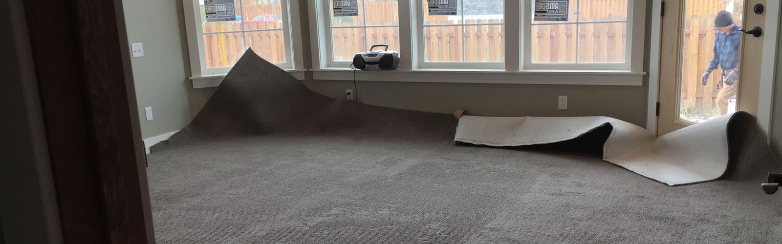 master bedroom carpet install