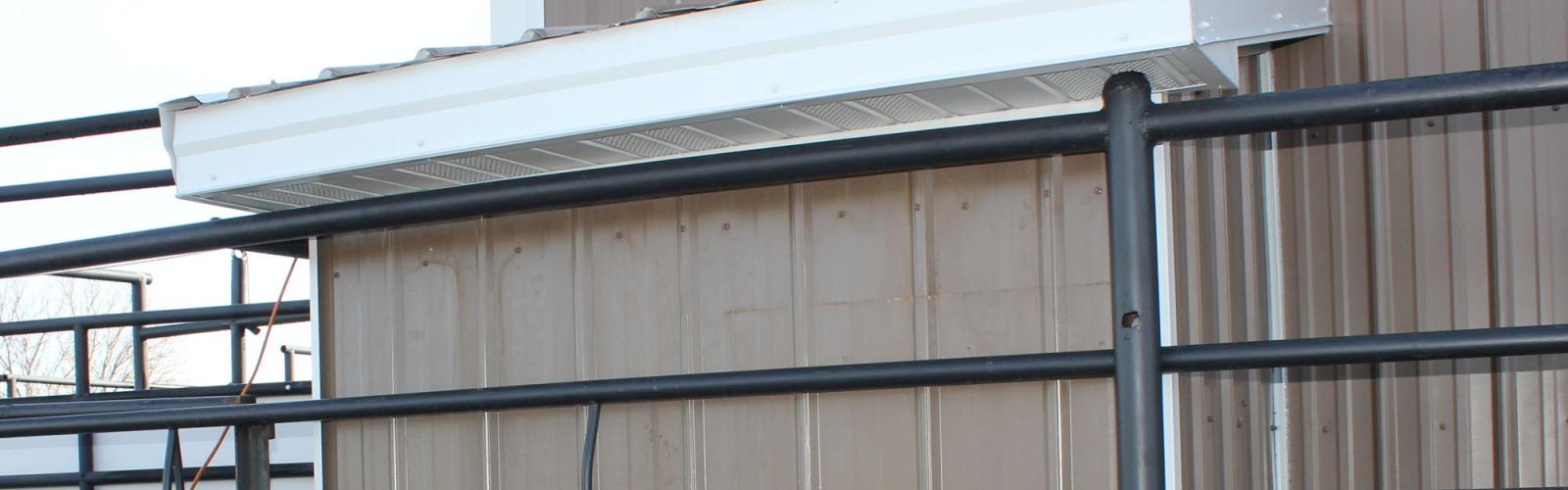 Pumphouse addition metal siding soffit fascia roofing Three Forks MT Harmon Enterprises Construction