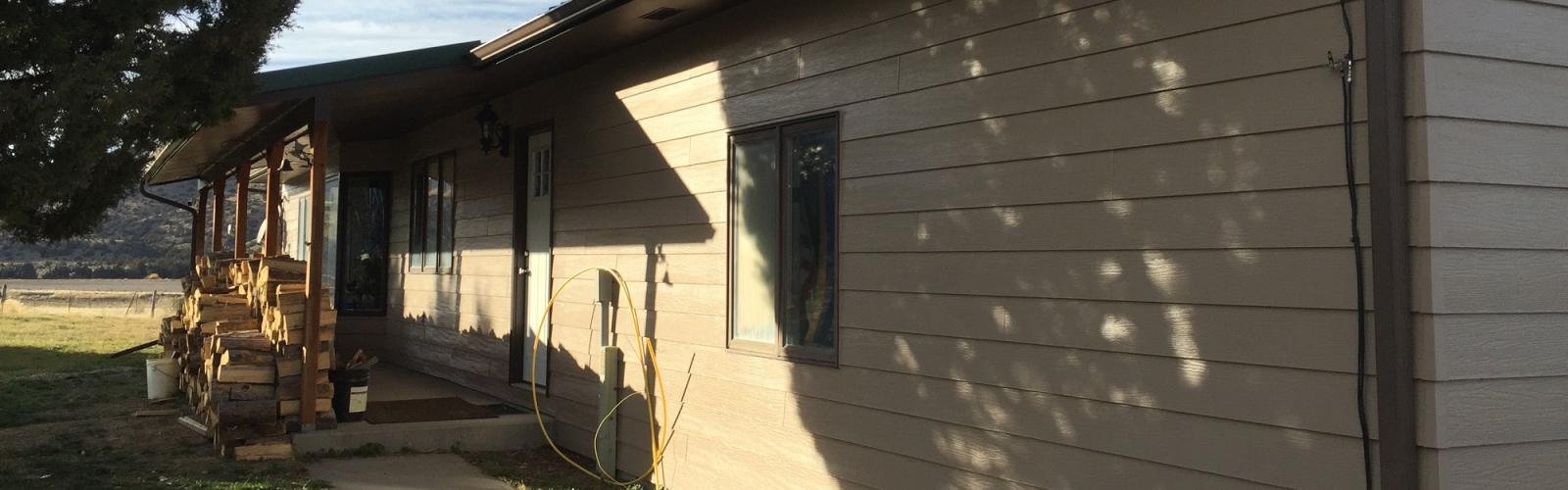 Exterior prep and paint