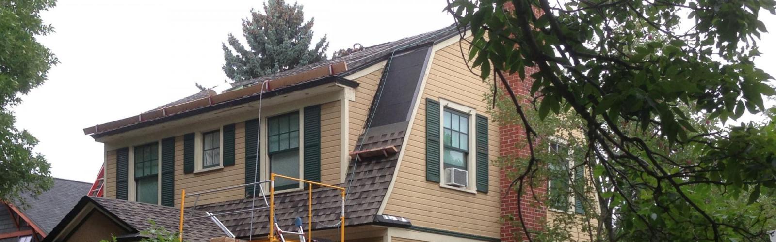 Bozeman historic district roofing shingles Harmon Enterprises