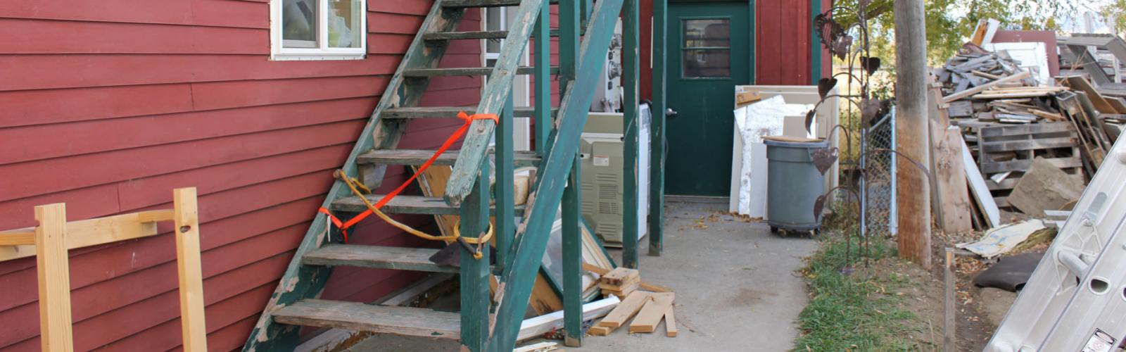 framing, stairs, willow creek, harmon enterprises construction