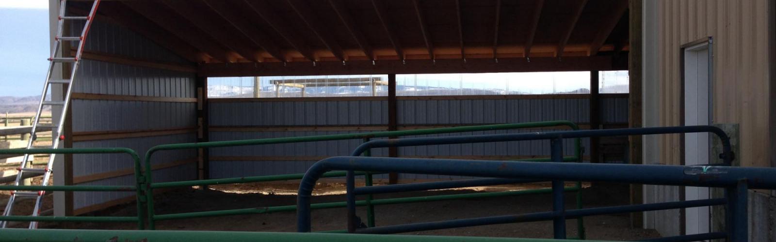 pole barn toston framing tuf-rib metal Harmon Enterprises Construction