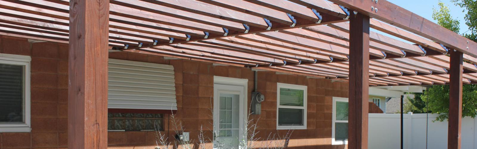 pergola construction Harmon Enterprises Three Forks MT