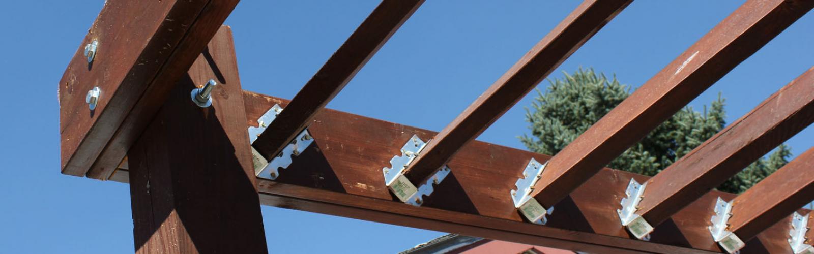 pergola construction Harmon Enterprises Three Forks MT