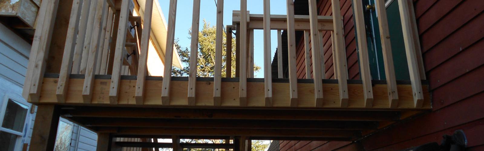 framing, stairs, willow creek, harmon enterprises construction