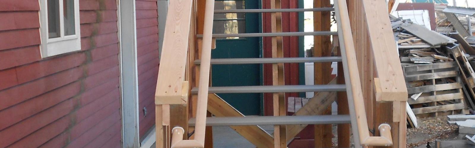 framing, stairs, willow creek, harmon enterprises construction