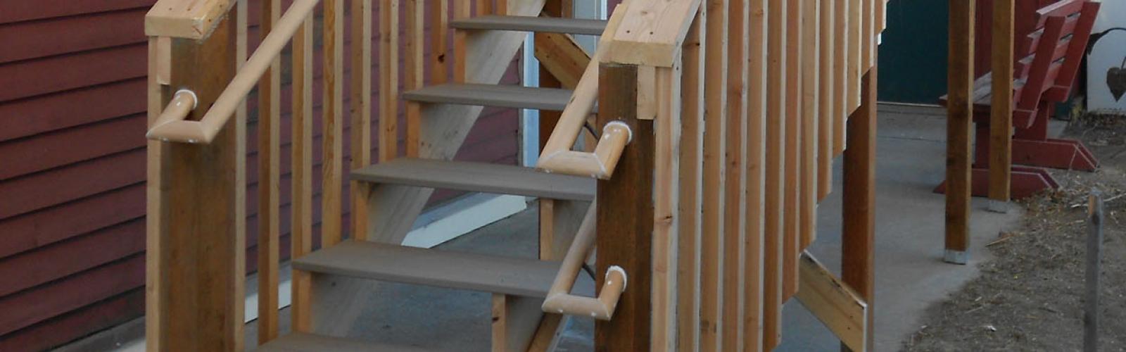 framing, stairs, willow creek, harmon enterprises construction