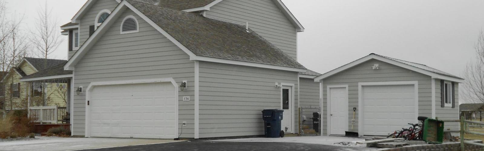 LP lap siding Bozeman MT Harmon Enterprises Construction